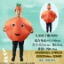 Loạt rau Trang phục biểu diễn Mẫu giáo Bí ngô Trình diễn thời trang Quần áo Trái cây và thực phẩm cho trẻ em Trang phục biểu diễn thân thiện với môi trường 
