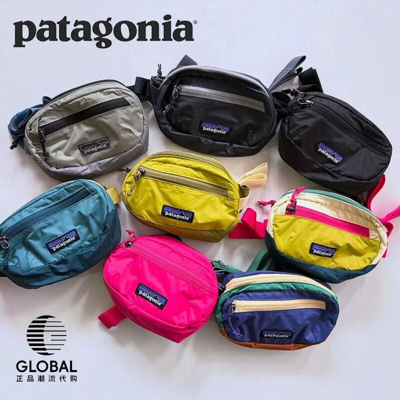 In-Stock Patagonia Sports Waist Bag 1L Running Water-Resistant Mini Storage Bag 49448
