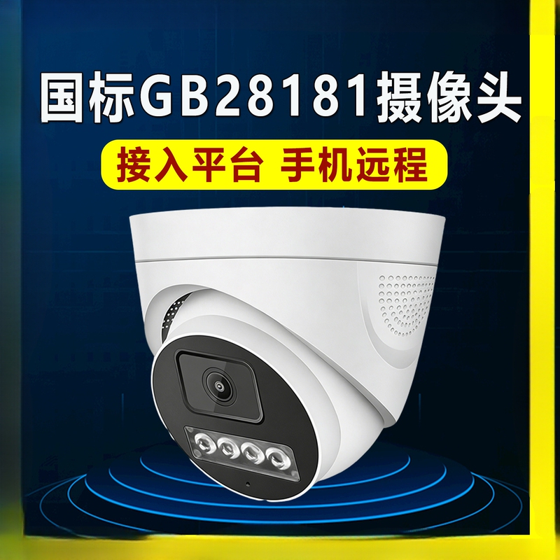 National Standard Camera Gb28181 Protocol Sunshine Catering Wireless Wifi Monitoring Mobile Phone Remote Network Camera