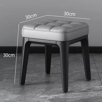 Small square stool low stool living room stool shoe changing stool thickened plastic stool childrens stool coffee table stool small bench product