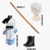 Gintama cos Sakata Gintoki Gin-san trang phục COSPLAY anime quần áo điểm tóc giả Toyako dao 