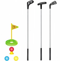 Children Golf Toy Suit Stainless Steel Golf Club Toy Nursery Boy Ball Sports Equipment