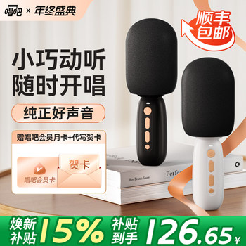 Singba Little Giant C10 Microphone and Speaker All-In-One Wireless Karaoke Microphone Bluetooth Home Ktv