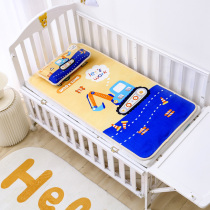 Baby Cool Mat Children Kindergarten Afternoon Nap Cool Cushion Baby Crib Special Ice Silk Breathable Newborn Mat Summer
