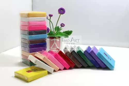 陶立方 Глина, комплект, пластилин без запаха ручной работы, 12 цветов, подходит для начинающих, «сделай сам», обучение