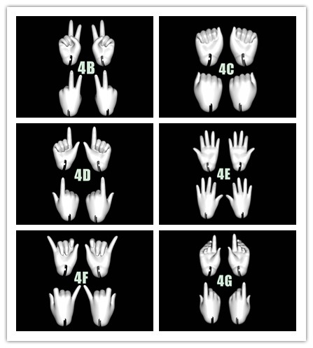 UFdoll 4 points BJD doll hand type plus purchase