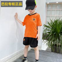 Bala Children Dress Bala Summer New Children Sports Suit Girl Boy Speed Dry Suit CUHK Boy Two Sets