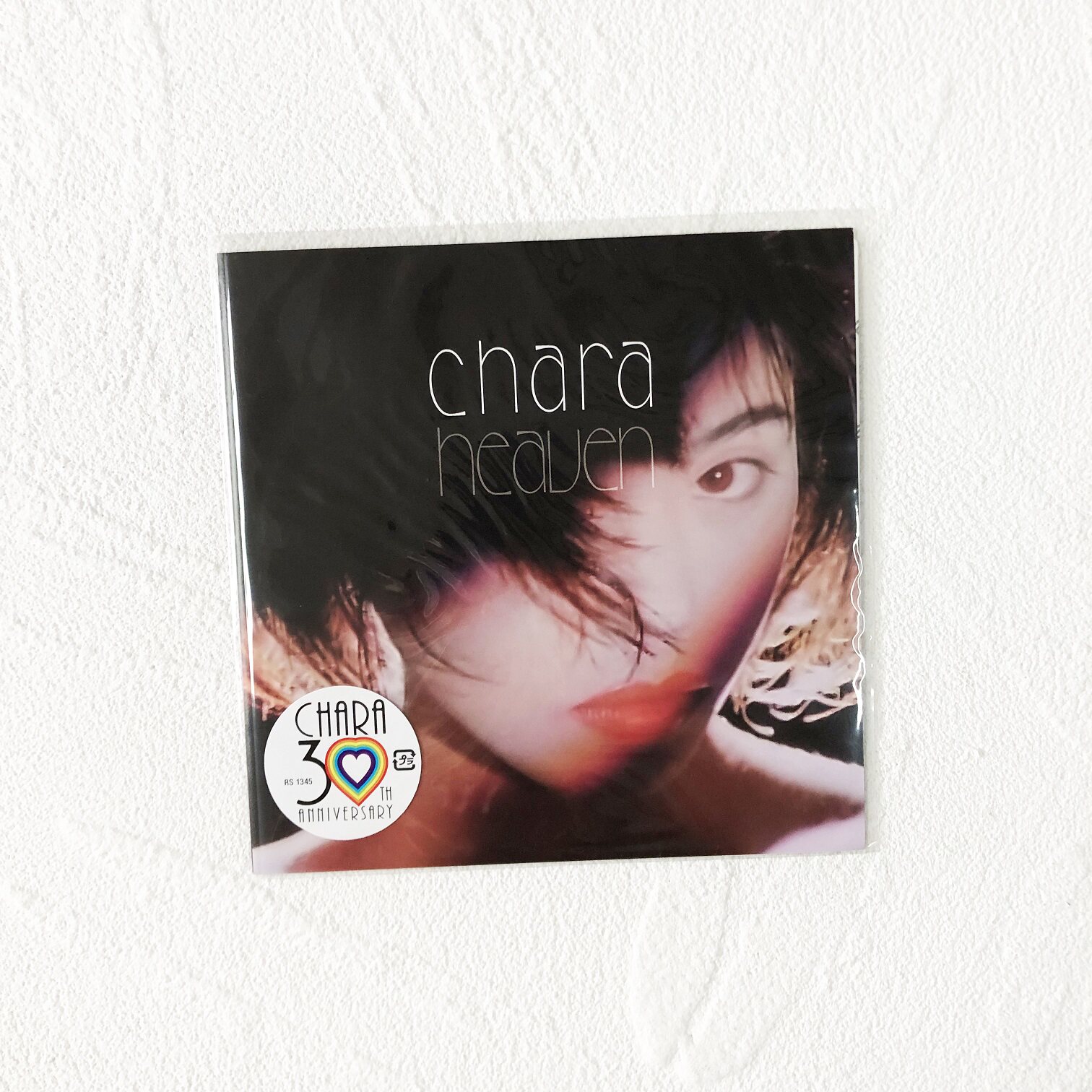 Spot CHARA Heaven full production of limited disc 7 inch black rubber LP