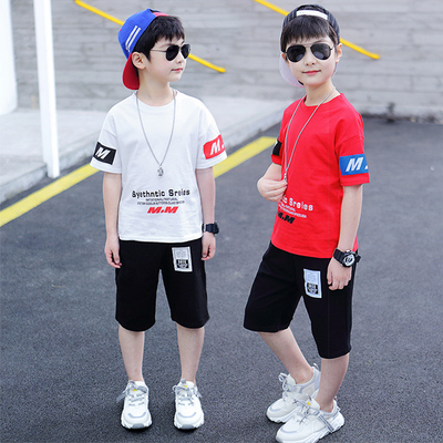 男童t恤2021新款休闲潮夏季儿童短袖polo衫