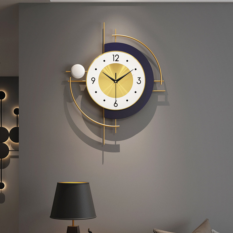 Nordic Light Luxury Watches hanging bell Living room Home Fashion creative hanging wall Clock minimalist modern dining room Decorative Hanging Watch