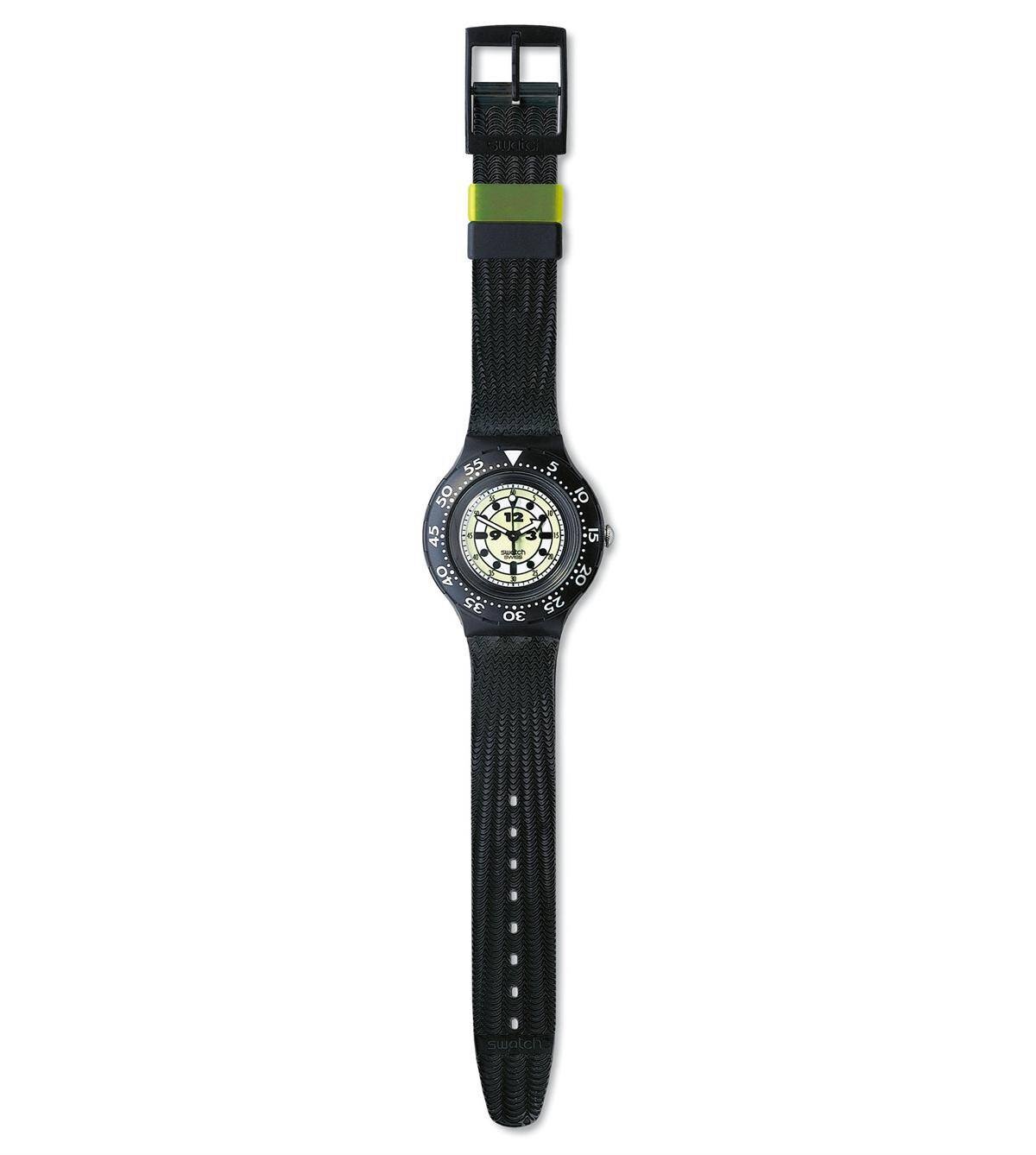 ZARD坂井泉水 愛用 swatch scuba200 black shark