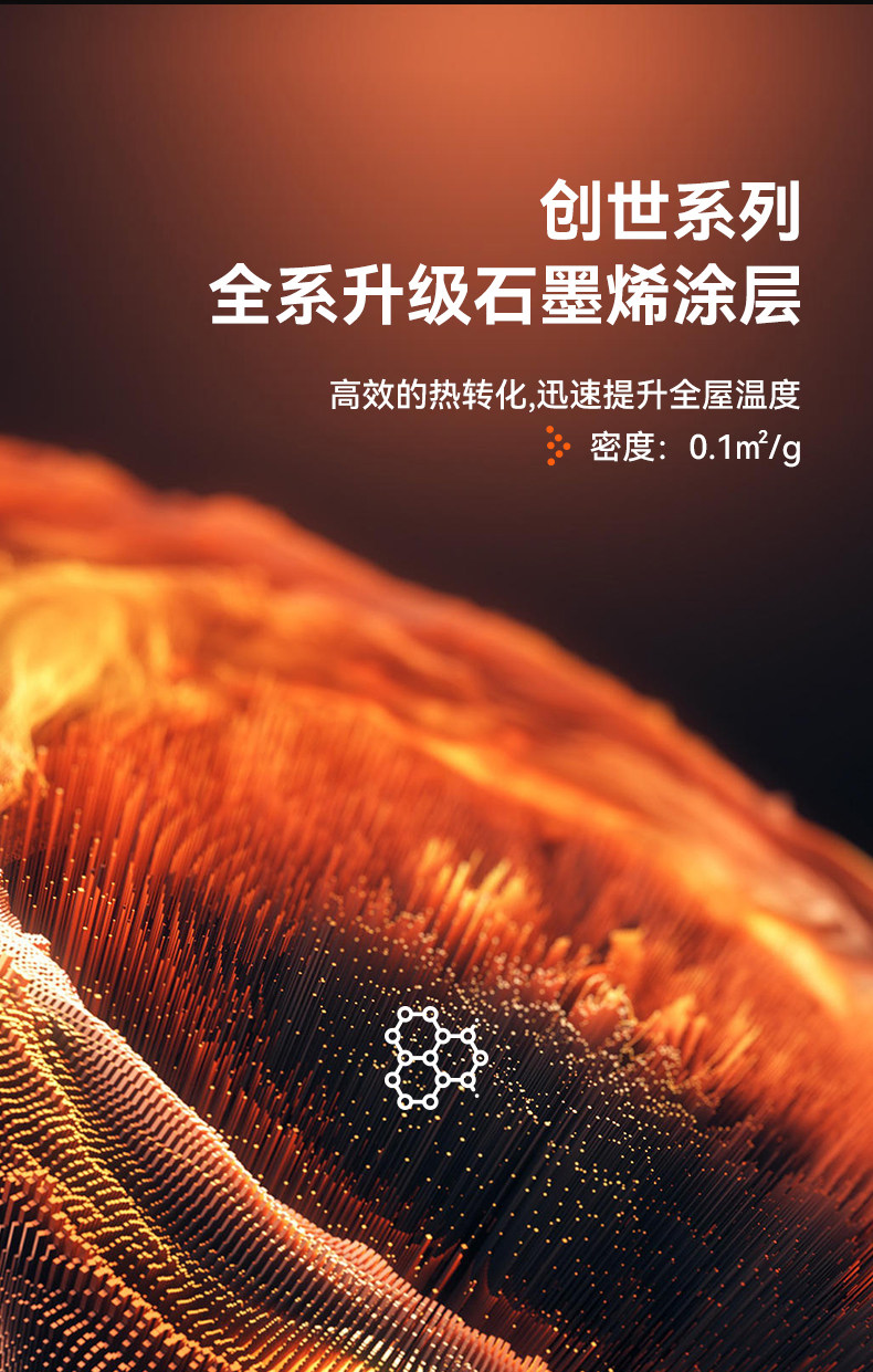 德国 聚普森 全屋取暖 节能石墨烯省电暖风机 图2