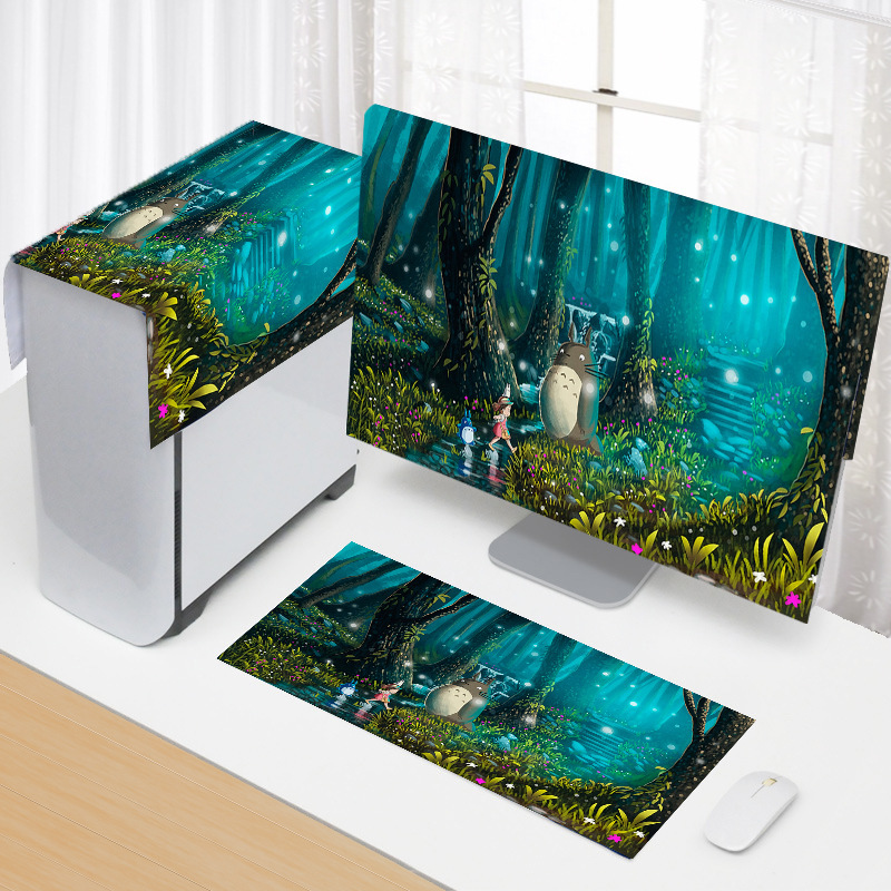 Cartoon Computer Dust Cover New Model Slam Dunk 24-Inch 27inch 32inch Screen Monitor Cover