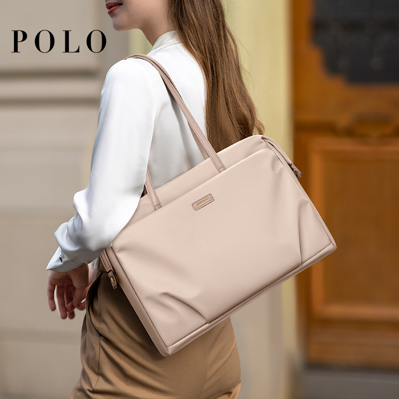 Polo Computer Bag for Women 14/ 15inch Inch Portable Laptop Apple Business Briefcase Women's Shoulder Crossbody Bag Polo Computer Bag for Women 14/ 15inch Inch Portable Laptop Apple Business Briefcase Women's Shoulder Crossbody Bag