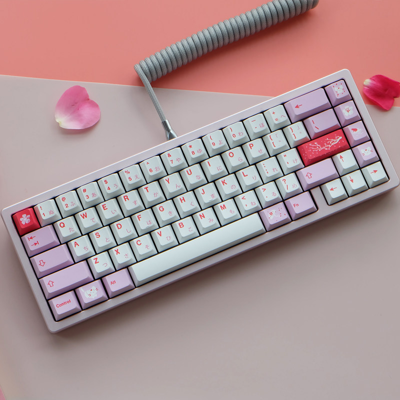 1 Set PBT Dye Subbed Keycaps For MX Switch Mechanical Keyboard GMK