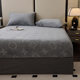 ຜ້າກັນເປື້ອນ velvet ້ໍານົມ ແຜ່ນດຽວ ຜ້າປູທີ່ນອນ coral velvet plus velvet bed covers single and double anti-slip sheets Simmons protective cover
