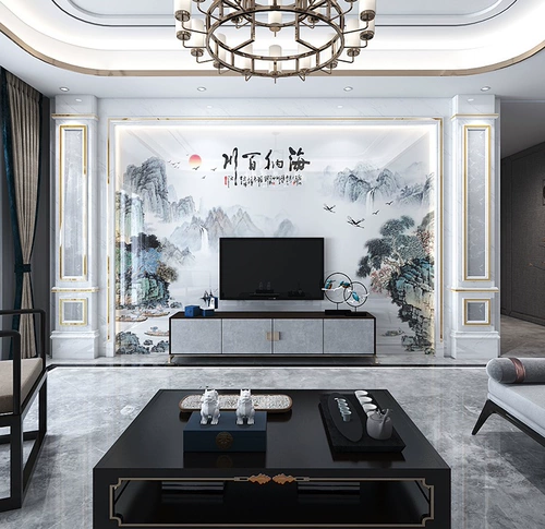 Гостиная плитка телевизионная фон стена 3D Микрокристаллическая каменная стена тибетская тибетская простая современная европейская стиль фильма и телевизионные стены Камень Каменный материал