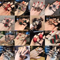 Korean version of the network red hair ornaments fashion women simple hair rope head rope tie hair rubber band fashion adult hair circle hair ball headdress