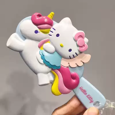 Children's comb girl does not hurt hair, easy to carry, small household cute anti-static princess curly hair mini