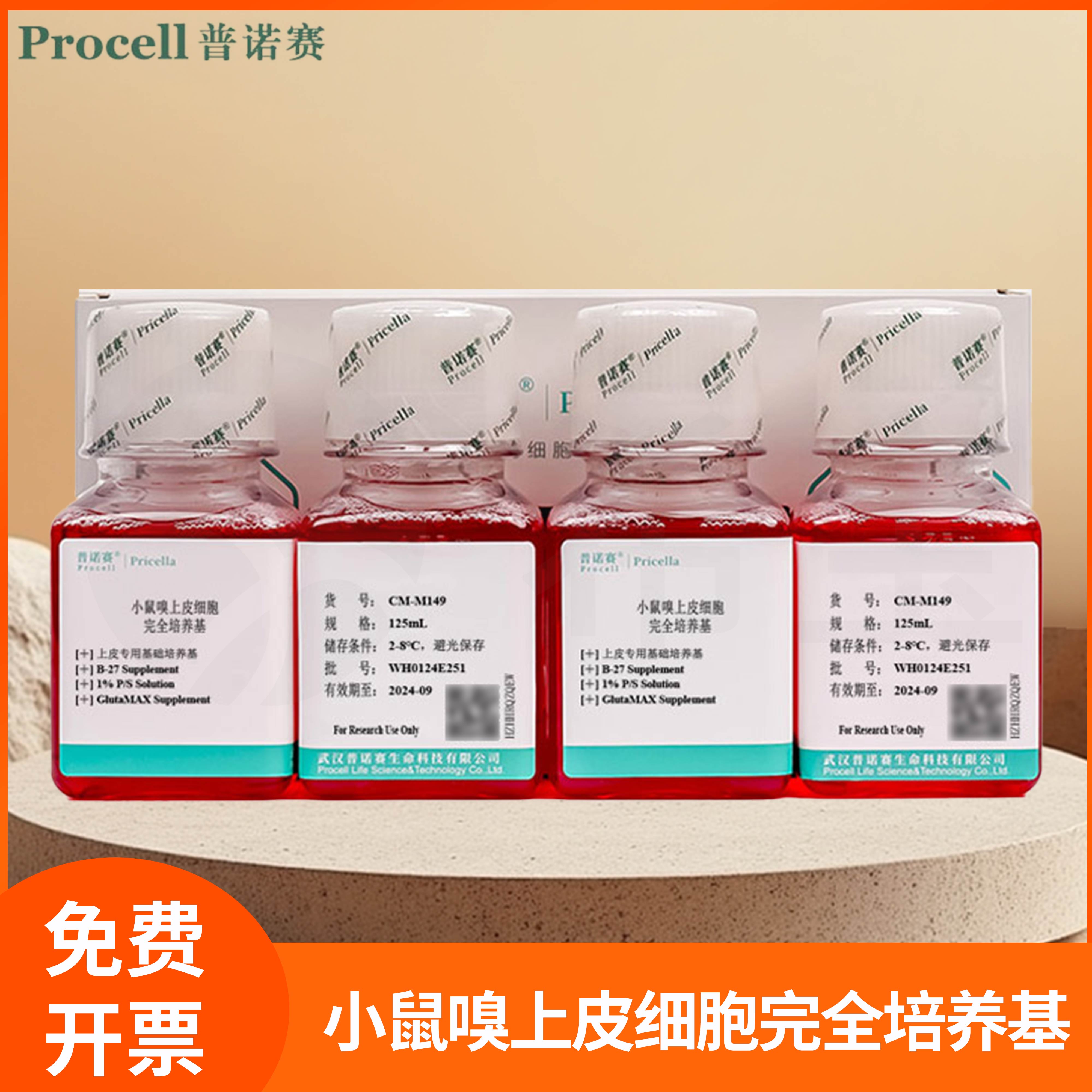 小鼠嗅上皮细胞完全培养基Mouse Olfactory Epithelial Cell