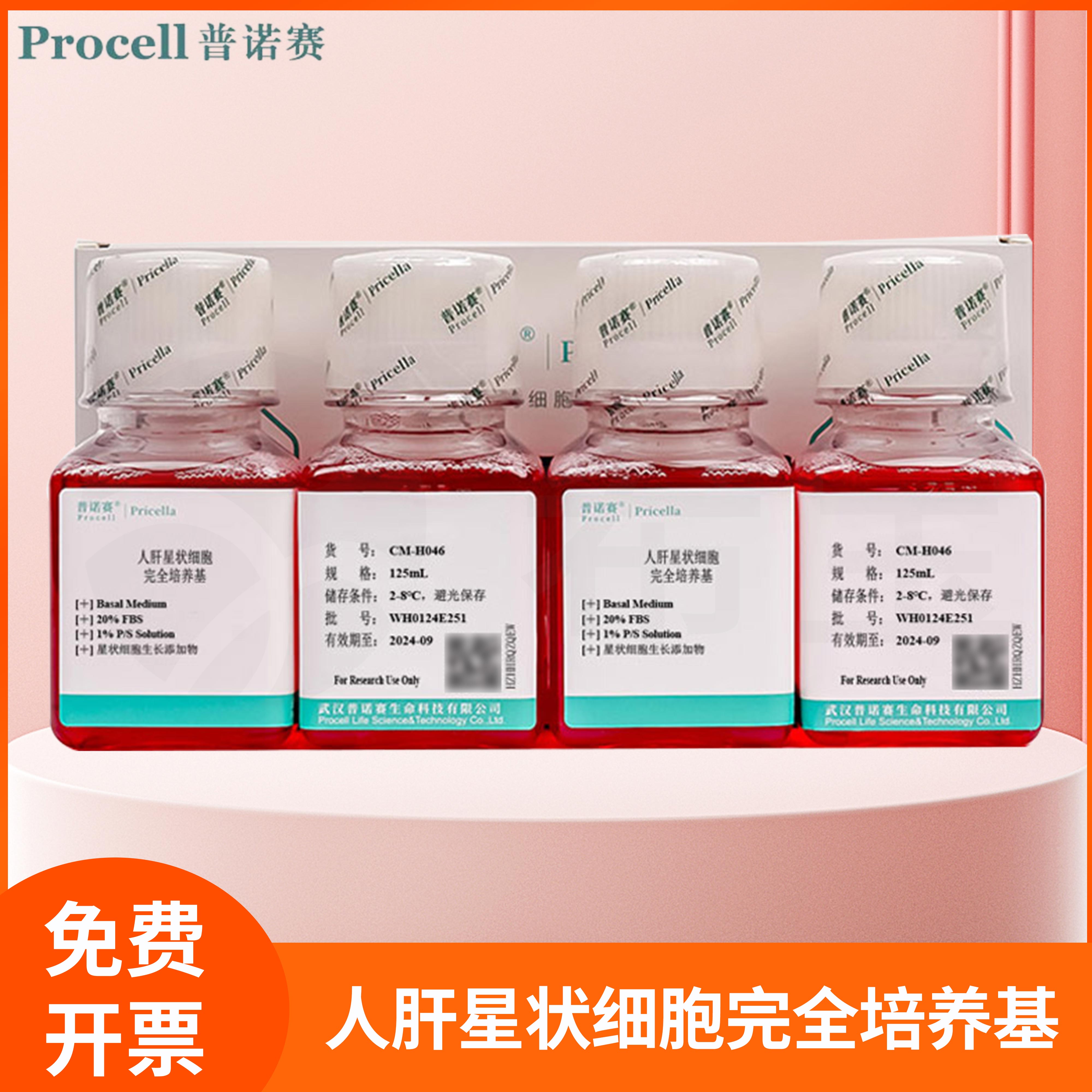人肝星状细胞完全培养基Human Hepatic Stellate Cell基础营养液