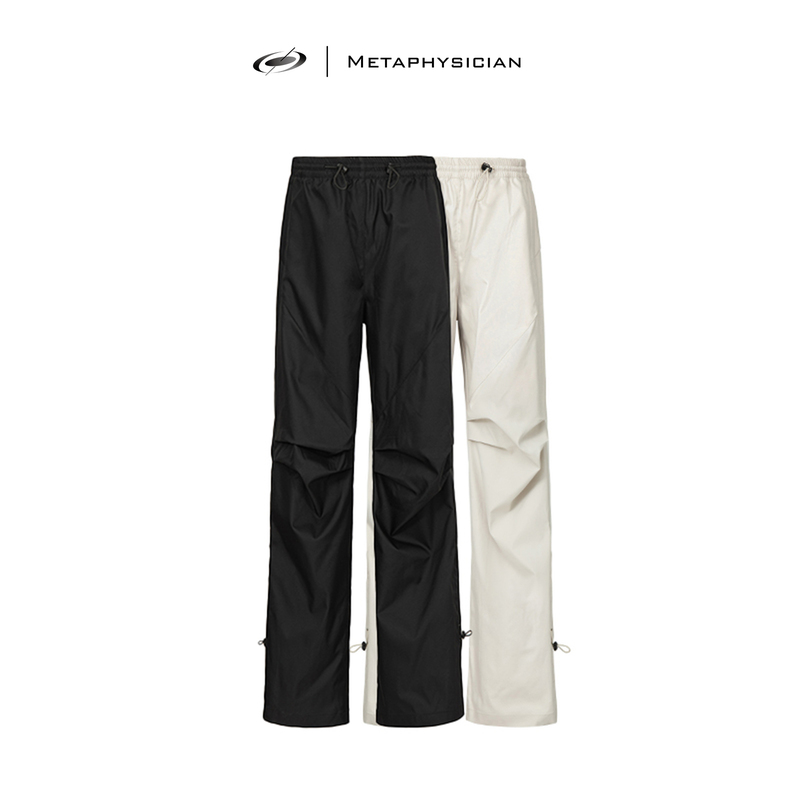 Meta 3D Spiral Split Double-Pleated Paratrooper Pants Gorpcore Style Water-Repellent Parachute Pants Sports Wide-Leg Pants Meta 3D Spiral Split Double-Pleated Paratrooper Pants Gorpcore Style Water-Repellent Parachute Pants Sports Wide-Leg Pants