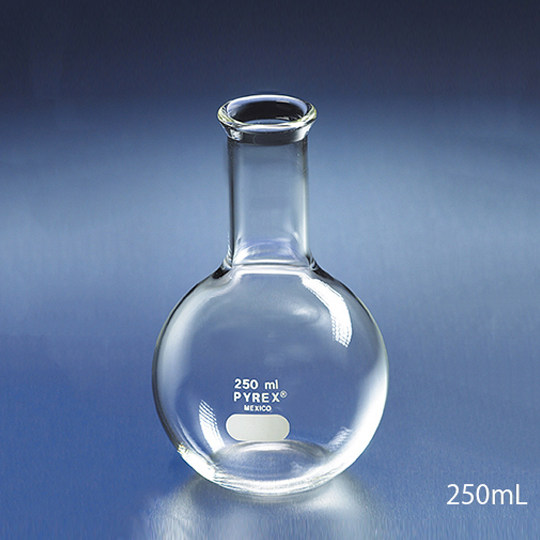 PYREX/康宁 平底烧瓶50/125/250/500/1000/12000ml硼硅玻璃