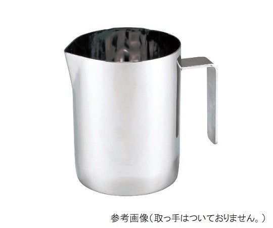日本SUS316L不锈钢烧杯量杯鹰嘴导流嘴无残液易清洗耐腐耐酸碱