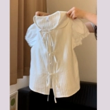 Кукла, летняя рубашка, длинная юбка, комплект, кукольный воротник, изысканный стиль