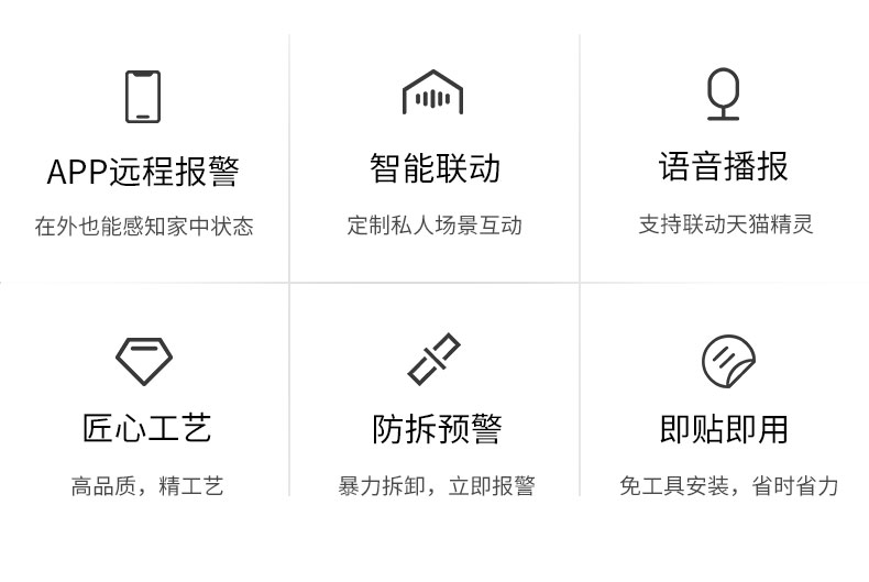 天猫精灵妙物 温度湿度智能传感器 图2