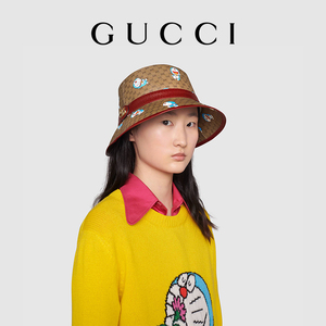 [新品]GUCCI古驰Doraemon x Gucci联名系列渔夫帽