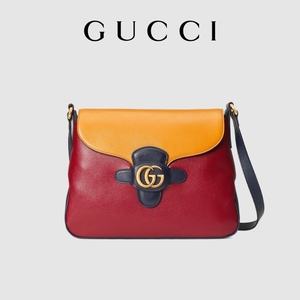 [新品]GUCCI古驰双G中号邮差包