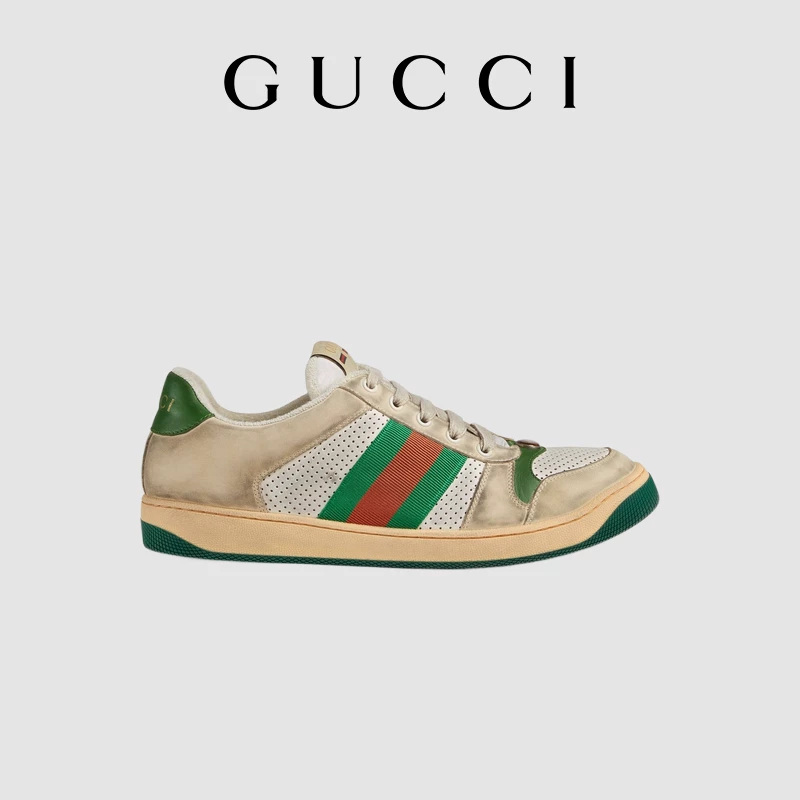 [Стиль Star] Мужские спортивные кроссовки Gucci Screener серии