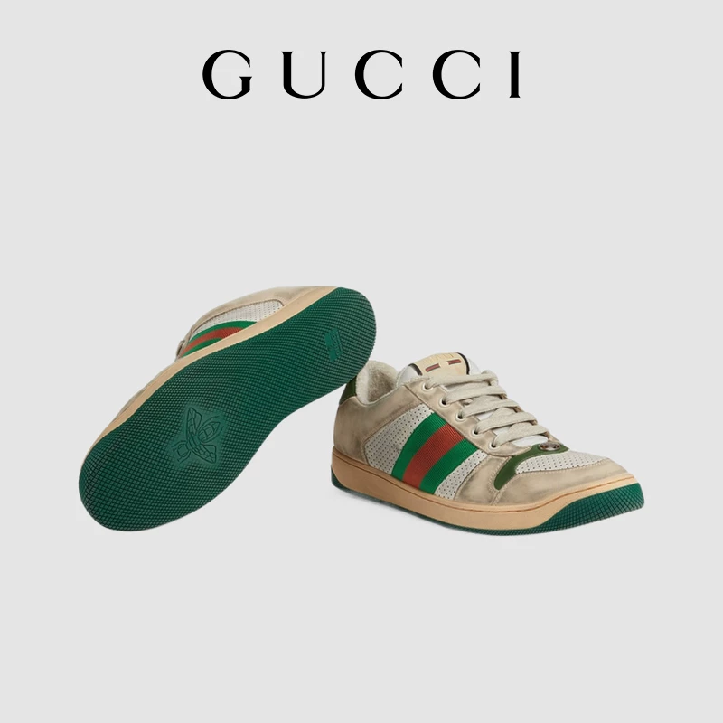[Стиль Star] Мужские спортивные кроссовки Gucci Screener серии