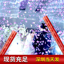 Wedding fireworks Wedding celebration Wedding supplies Festive petals spray tube fireworks gunner hand-held proposal confession salute