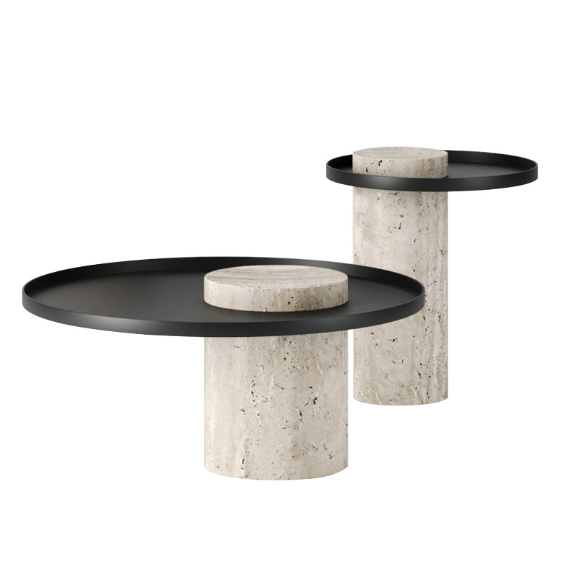 Yu Yu Yu Yu Yang Yellow Tea Several Designers Villa Living Room Sofa side several creative combinations of tea table