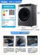 New Model Haier Washing Machine 12kg Large Capacity Household Drum-Type Fully Automatic Washing and Drying Integrated Flagship Store 659H