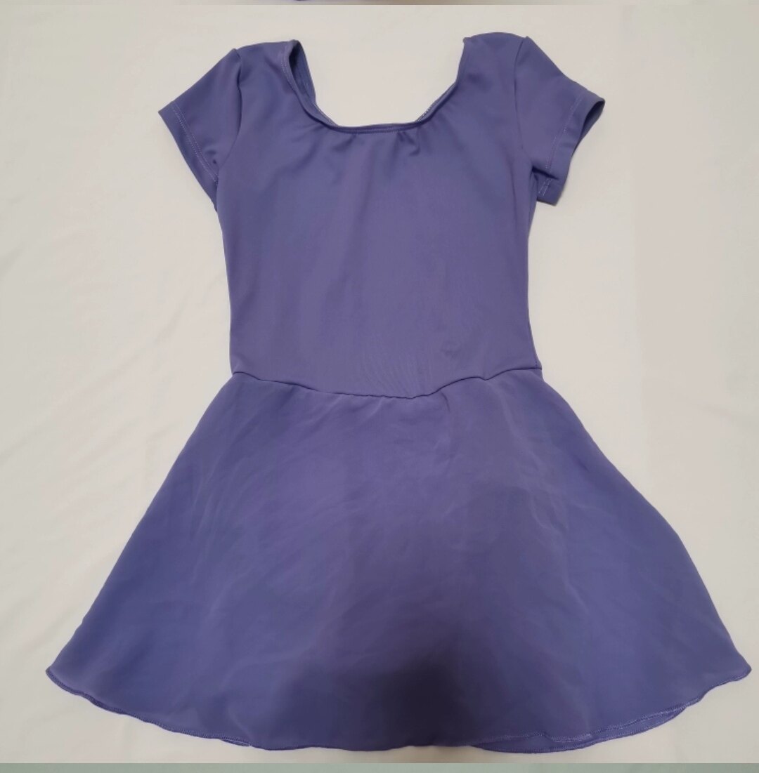 Детский спортивный костюм 澳洲品牌bloch外贸尾单女童短袖练功服芭蕾舞蹈服速干面料 Melissabow