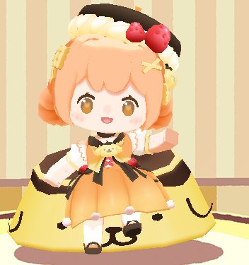 Mini world skin pudding dog Heather large eye frog Cuomo Mimeleti Big ear dog Katie cat dress-Taobao