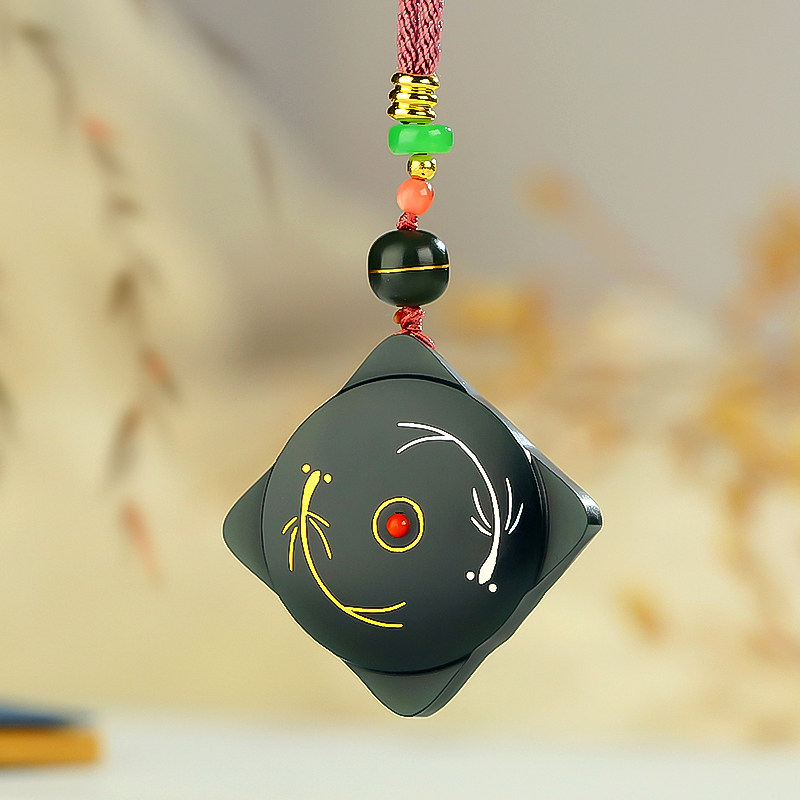 Beard Gold Jewelry and Tian Yu Penguin Tower Qing Mini 24K Gold and Silver Dry Kun Fish Quartet Design