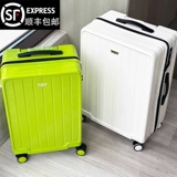 Высококачественный универсальный чемодан с молнией на колесиках, 20 дюймов