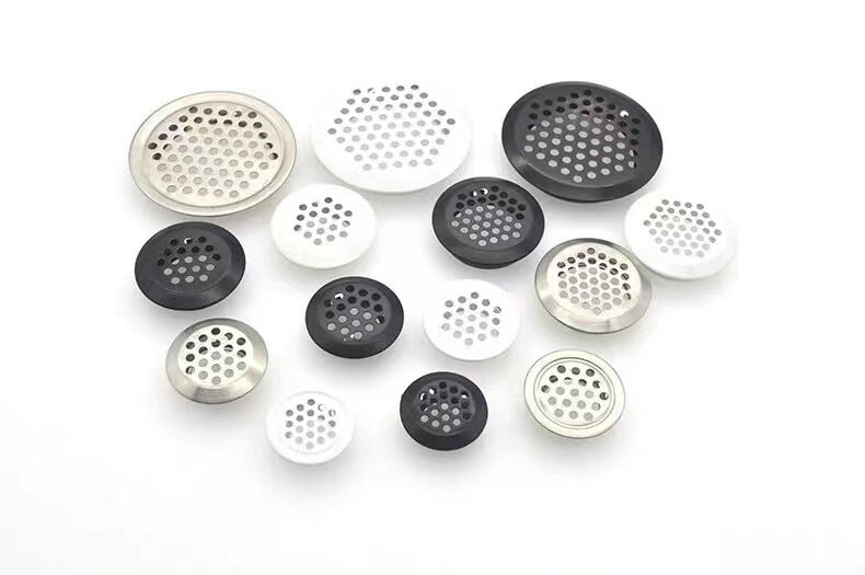 Stainless steel ventilation holes Ventilation cooling mesh cover Cabinet door ventilation holes Various diameter ventilation holes