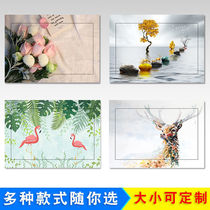 Electric meter box sticker self-adhesive wall painting Nordic decoration painting electric brake box shielded distribution box electric meter box free of punch and paste