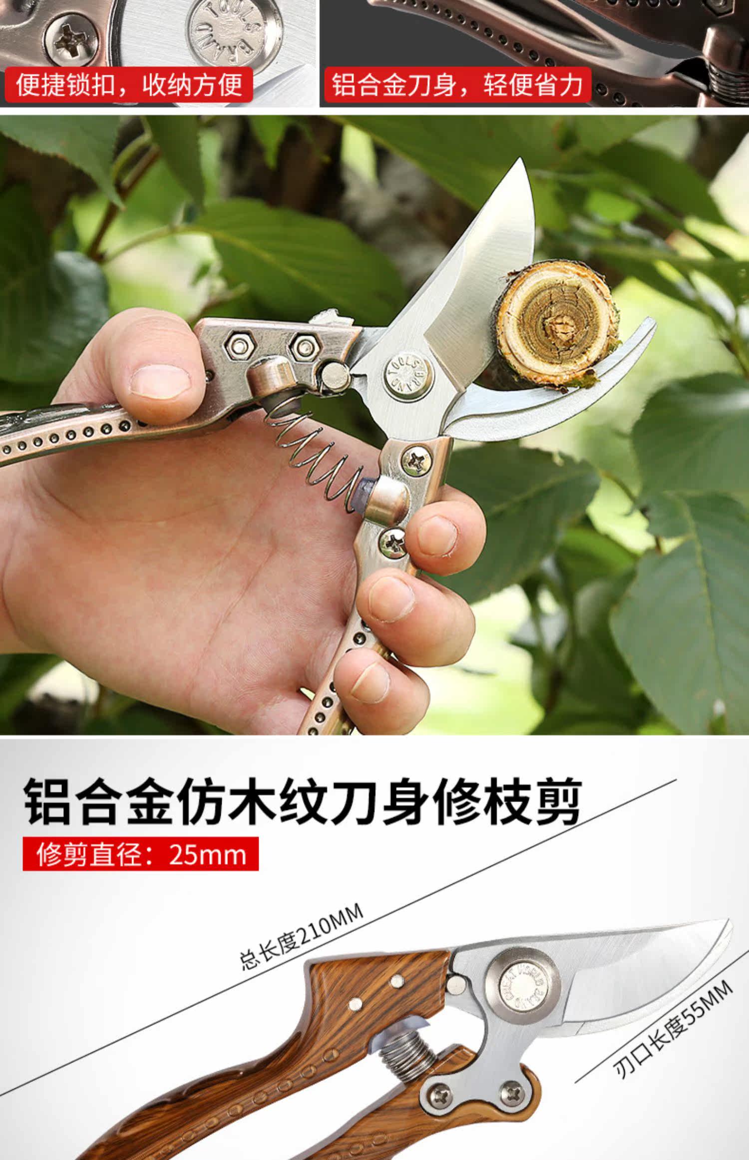 Чтобы поцарапать 园林剪枝剪刀剪树枝修剪园艺专用果树剪花枝果枝剪子修枝神器家用