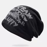 Демисезонная шапка, тонкий комплект, дорожный модный платок