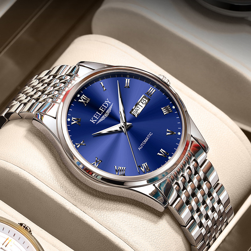Swiss wave KELEDY piano watch men's waterproof Uranus automatic mechanical watch seven Karma men's watch