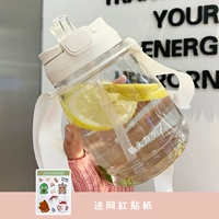 Двойная дискринка из слоновой кости белый твердый цвет 1000 мл+наклейка (случайный стиль)