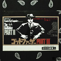 Japans official theater line first year movie old poster Godfather II Godfather II Godfather ファーザー PART II