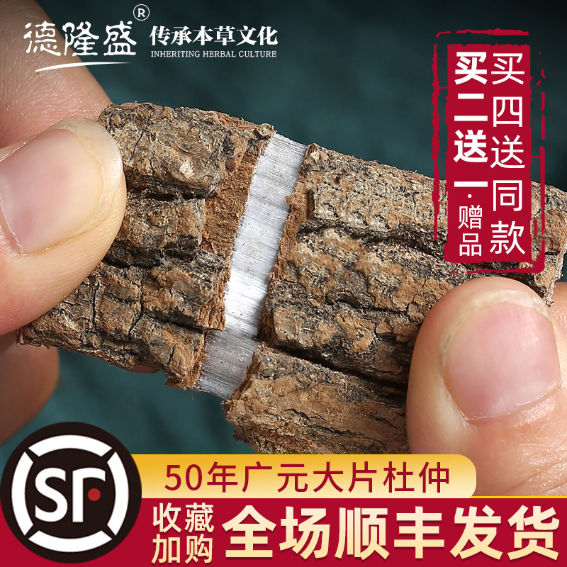 Eucommia 500g Chinese herbal medicine Du swollen Eucommia bark bark powder tea wine with Morinda officinalis non-wild premium