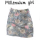Short Skirt Covering Hip Skirt Retro Hot Girl Casual Versatile Flowers